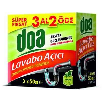 Doa Lavabo Açıcı Toz 50GR 3LU