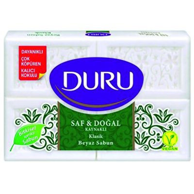 Duru Saf & Doğal Klasik Beyaz Kalıp Sabun 600 gr