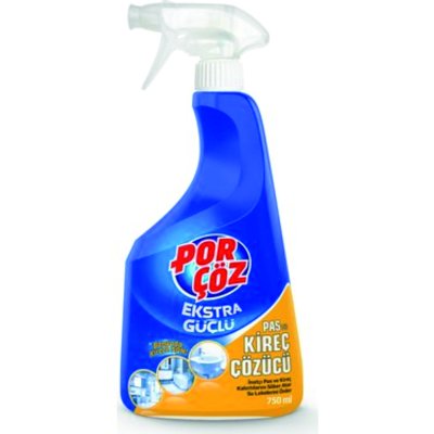 Porçöz Pas ve Kireç Çözücü Sprey 750ML