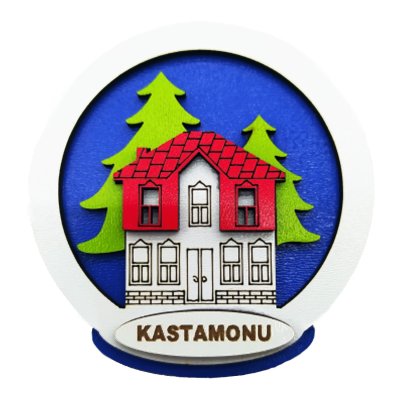 Vavsan Yuvarlak Fonlu Buzdolabı Magnet